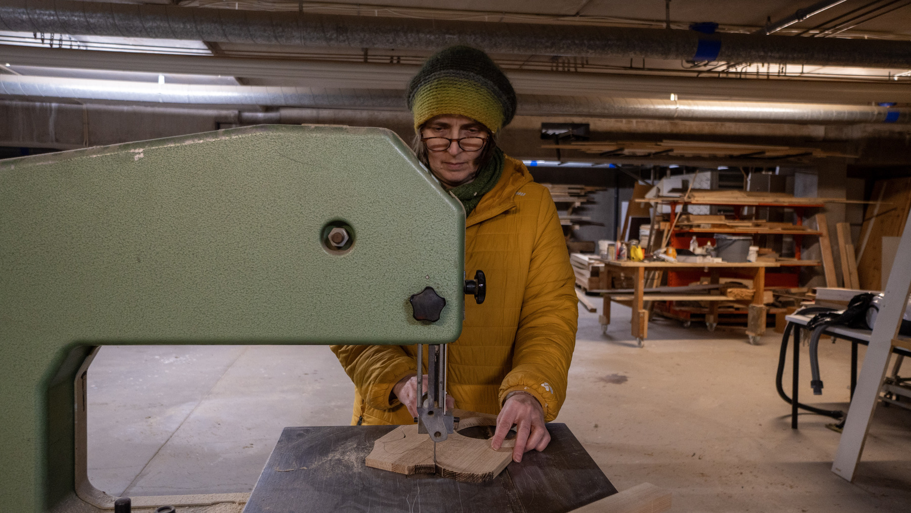 Woodworking workshop